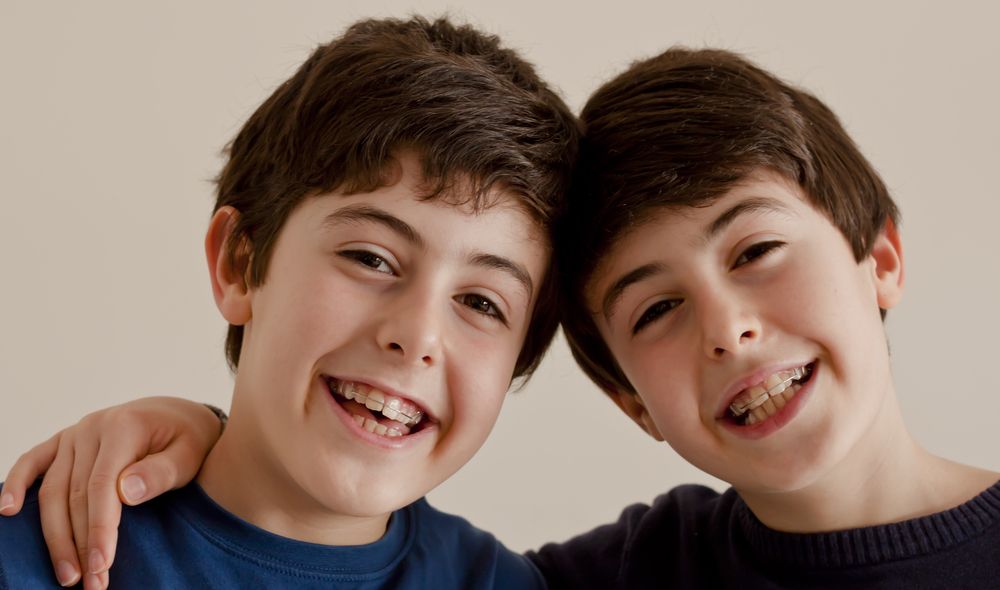 braces for kids - twins